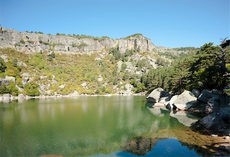 simsearch:400-06083036,k - Scenic  high altitude Laguna Negra, Soria, Spain Stock Photo - Budget Royalty-Free & Subscription, Code: 400-05710687
