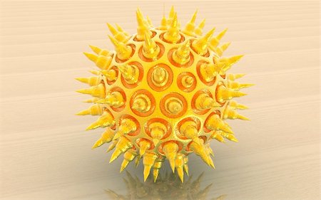 3D virus in a white background Fotografie stock - Microstock e Abbonamento, Codice: 400-05711892