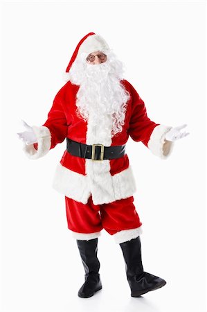 simsearch:400-05711909,k - Santa Claus suit in isolated Stock Photo - Budget Royalty-Free & Subscription, Code: 400-05711944