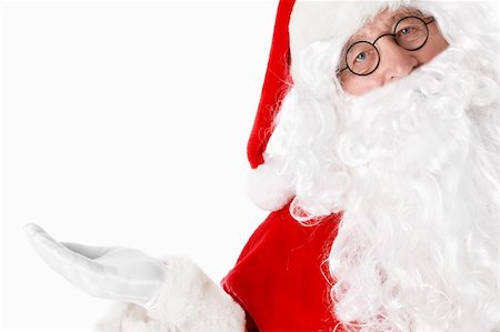 simsearch:400-05711905,k - Santa Claus on a white background Stock Photo - Budget Royalty-Free & Subscription, Code: 400-05711945