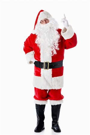 simsearch:400-05711905,k - Santa Claus is isolated Stock Photo - Budget Royalty-Free & Subscription, Code: 400-05711943