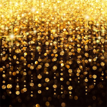 Illustration of Rain of Lights Christmas or Party Background Stock Photo - Budget Royalty-Free & Subscription, Code: 400-05713020