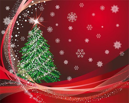 simsearch:400-05881845,k - Christmas (New Year) card for design use. Vector illustration. Foto de stock - Super Valor sin royalties y Suscripción, Código: 400-05713247