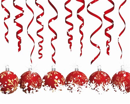 simsearch:400-05715740,k - Christmas (New Year) card for design use. Vector illustration. Photographie de stock - Aubaine LD & Abonnement, Code: 400-05713240