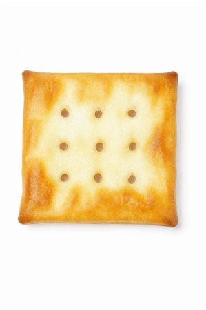 snack cracker white background - Mini square shape cracker on white background Stock Photo - Budget Royalty-Free & Subscription, Code: 400-05713562