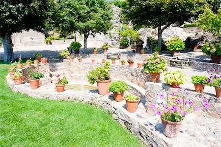 garden in Marvao, Alentejo, Portugal Stock Photo - Budget Royalty-Free & Subscription, Code: 400-05724368