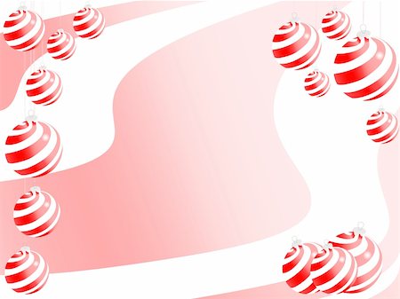 simsearch:400-05244929,k - christmas sphere backgrounds. holiday vector Stock Photo - Budget Royalty-Free & Subscription, Code: 400-05725185