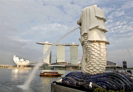 The new buildings of the modern Singapore city Stock Photo - Budget Royalty-Free & Subscription, Code: 400-05728334