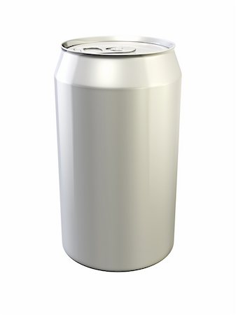 fizzy pop - 3d illustration of drink can on white background Stock Photo - Budget Royalty-Free & Subscription, Code: 400-05723009