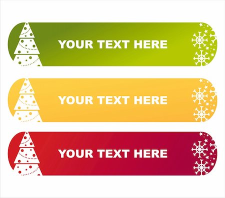 simsearch:400-05743697,k - set of 3 colorful christmas banners Stock Photo - Budget Royalty-Free & Subscription, Code: 400-05734172