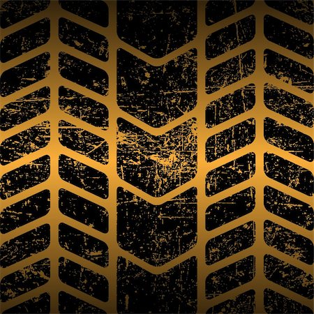 Illustration of dirty tire tracks as the background. Photographie de stock - Aubaine LD & Abonnement, Code: 400-05735495