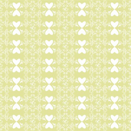 simsearch:400-06199533,k - Beautiful background of seamless floral and heart pattern Photographie de stock - Aubaine LD & Abonnement, Code: 400-05739518