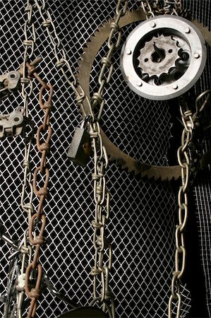 Chains and bolts Stock Photo - Budget Royalty-Free & Subscription, Code: 400-05730237