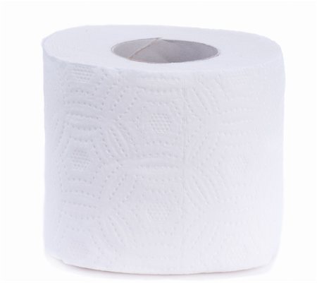 Roll of a white Roll of a white toilet paper Fotografie stock - Microstock e Abbonamento, Codice: 400-05730819