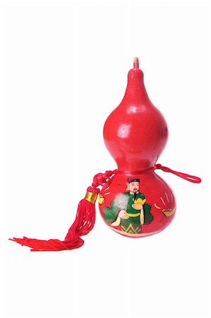 simsearch:400-04775746,k - Chinese Gourd Decoration on White Background Stock Photo - Budget Royalty-Free & Subscription, Code: 400-05731351