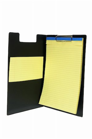 simsearch:400-05289536,k - Clip Board on White Background Stock Photo - Budget Royalty-Free & Subscription, Code: 400-05731381