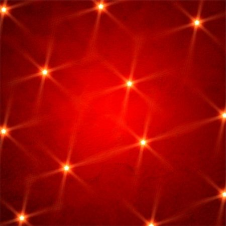 Christmas bright red background with luminous stars Stock Photo - Budget Royalty-Free & Subscription, Code: 400-05731840