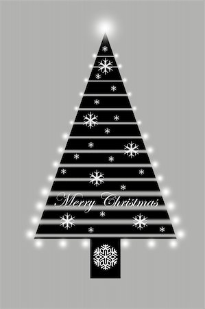 simsearch:400-05117036,k - Beautiful decoration of Merry Christmas Tree Foto de stock - Super Valor sin royalties y Suscripción, Código: 400-05732072