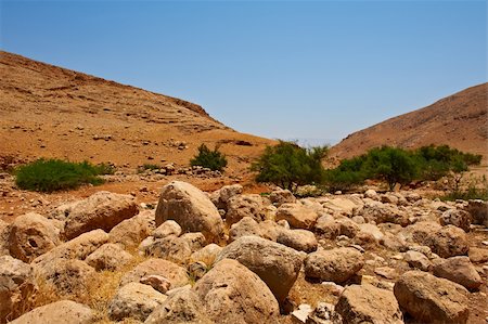 Harsh Mountainous Terrain in the West Bank, Israel Stock Photo - Budget Royalty-Free & Subscription, Code: 400-05732349