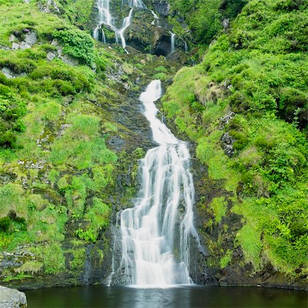 simsearch:400-05387259,k - Assarancagh Waterfall, County Donegal, Ireland Stock Photo - Budget Royalty-Free & Subscription, Code: 400-05732772