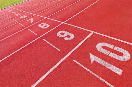 Running track Stock Photo - Budget Royalty-Free & Subscription, Code: 400-05733068