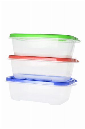 simsearch:400-05288858,k - Plastic Containers on White Background Stock Photo - Budget Royalty-Free & Subscription, Code: 400-05744427