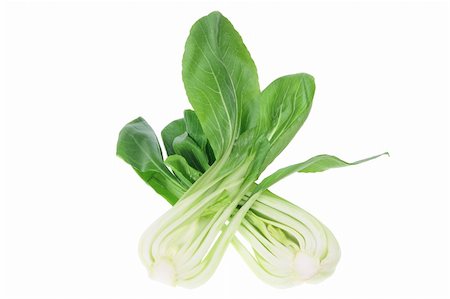 simsearch:400-05744473,k - Bok Choy on White Background Stock Photo - Budget Royalty-Free & Subscription, Code: 400-05744445