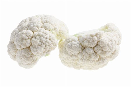 simsearch:400-05744513,k - Cauliflower on Isolated White Background Stock Photo - Budget Royalty-Free & Subscription, Code: 400-05744498