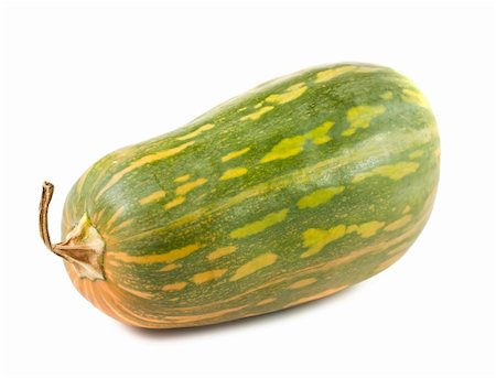 Green squash isolated on white background Photographie de stock - Aubaine LD & Abonnement, Code: 400-05745124