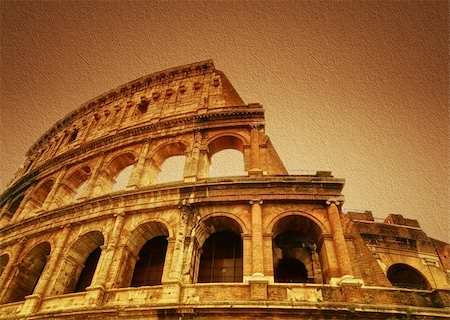 Ancient Roman Colosseum Stock Photo - Budget Royalty-Free & Subscription, Code: 400-05745481