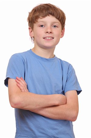 simsearch:400-06139772,k - Portrait of a confident young boy with arms crossed Photographie de stock - Aubaine LD & Abonnement, Code: 400-05745951