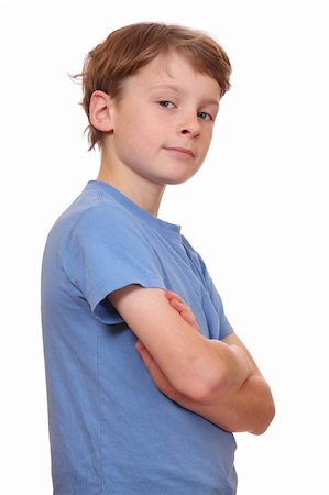 simsearch:400-06139772,k - Portrait of a confident young boy with arms crossed Photographie de stock - Aubaine LD & Abonnement, Code: 400-05745952