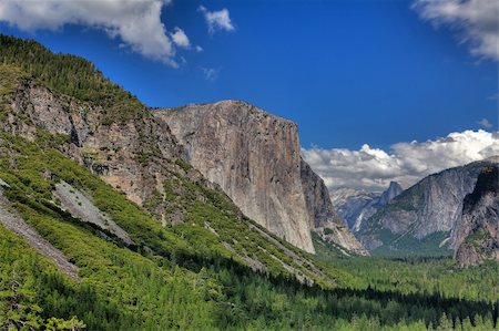 el capitán - The sunset in Yosemite National Park, California Stock Photo - Budget Royalty-Free & Subscription, Code: 400-05746026