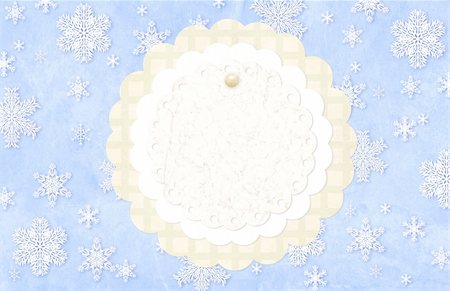 simsearch:400-05735209,k - Christmas grunge background with snowflakes Stock Photo - Budget Royalty-Free & Subscription, Code: 400-05746090