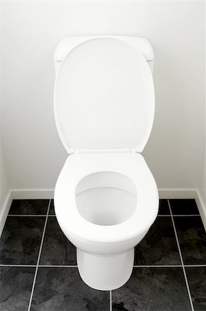 Closeup of toilet, lid open Stock Photo - Budget Royalty-Free & Subscription, Code: 400-05746173