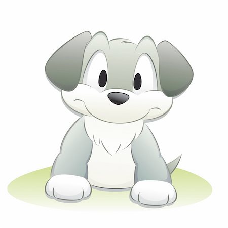 Vector illustration of cartoon dog to be used as design element Foto de stock - Super Valor sin royalties y Suscripción, Código: 400-05748062