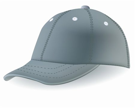 Baseball cap on white background Photographie de stock - Aubaine LD & Abonnement, Code: 400-05748661