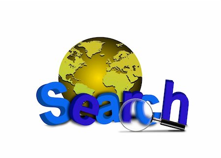 Global Search Stock Photo - Budget Royalty-Free & Subscription, Code: 400-05749269