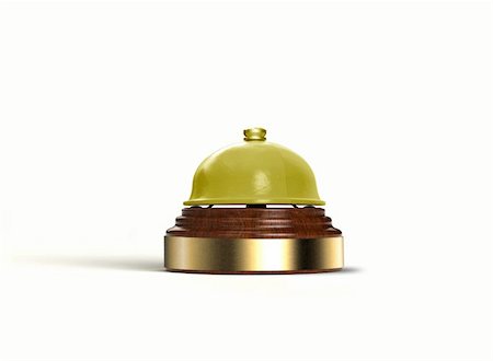 reception counter - call bell Stock Photo - Budget Royalty-Free & Subscription, Code: 400-05749262