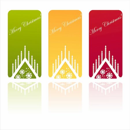 simsearch:400-05725983,k - set of 3 colorful christmas banners Foto de stock - Royalty-Free Super Valor e Assinatura, Número: 400-05740416