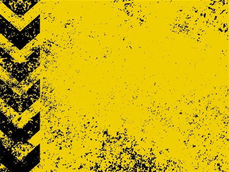 road construction barrier - A grungy and worn hazard stripes texture. EPS 8 vector file included Stock Photo - Budget Royalty-Free & Subscription, Code: 400-05740726