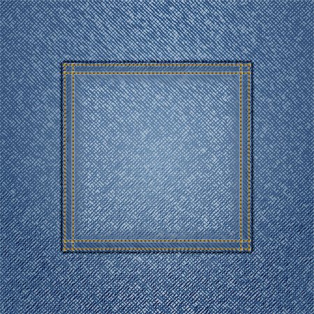 Jeans background, vector eps10 illustration Photographie de stock - Aubaine LD & Abonnement, Code: 400-05754038