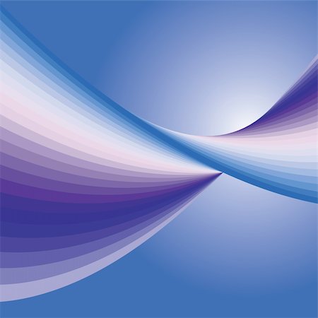 Abstract wavy background vector illustration. Fotografie stock - Microstock e Abbonamento, Codice: 400-05756081