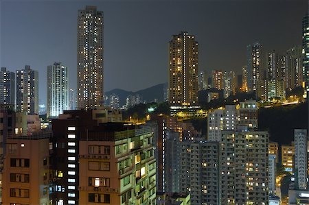 simsearch:400-04481234,k - Hong Kong city downtown Photographie de stock - Aubaine LD & Abonnement, Code: 400-05751752