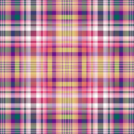simsearch:400-05892168,k - Seamless violet-green-yellow checkered pattern (vector EPS 10) Stock Photo - Budget Royalty-Free & Subscription, Code: 400-05751868