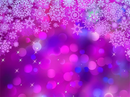 simsearch:400-07728497,k - Purple background with snowflakes. EPS 8 vector file included Stock Photo - Budget Royalty-Free & Subscription, Code: 400-05752039