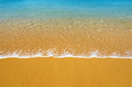 paradise background - Surf on a tropical beach - summer background Stock Photo - Budget Royalty-Free & Subscription, Code: 400-05752117