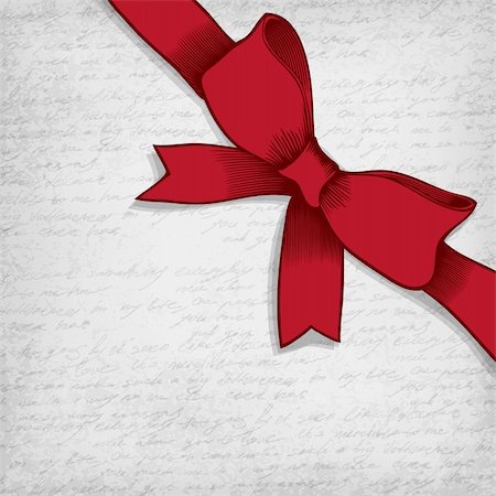 symbol present - Red bow-knot vector illustration. Stock Photo - Budget Royalty-Free & Subscription, Code: 400-05753260