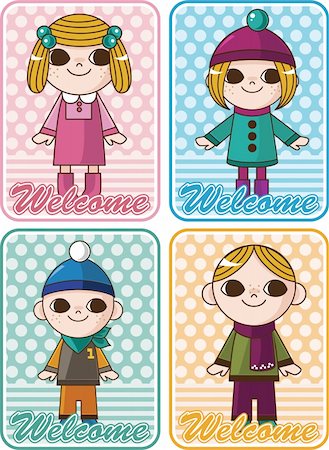 simsearch:400-05381348,k - winter children card Stock Photo - Budget Royalty-Free & Subscription, Code: 400-05753371