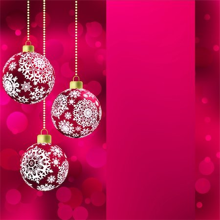 simsearch:400-05699416,k - Background with stars and Christmas balls. EPS 8 vector file included Stock Photo - Budget Royalty-Free & Subscription, Code: 400-05753642